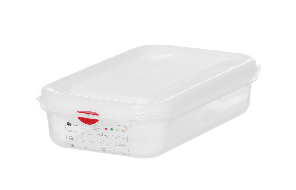 Bac 1/4 polypropylène, , 1/4, 1, Transparent - professionnel professionnel de qualité