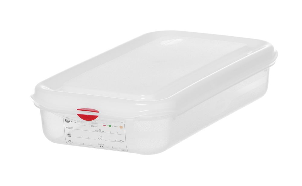 Bac 1/3, polypropylène, , 1/3, 2, Transparent - professionnel professionnel de qualité