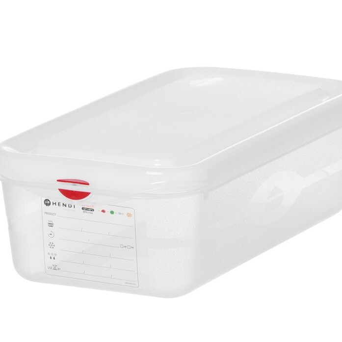 Bac 1/3,  polypropylène,  ,  1/3,  ,  Transparent - professionnel professionnel de qualité