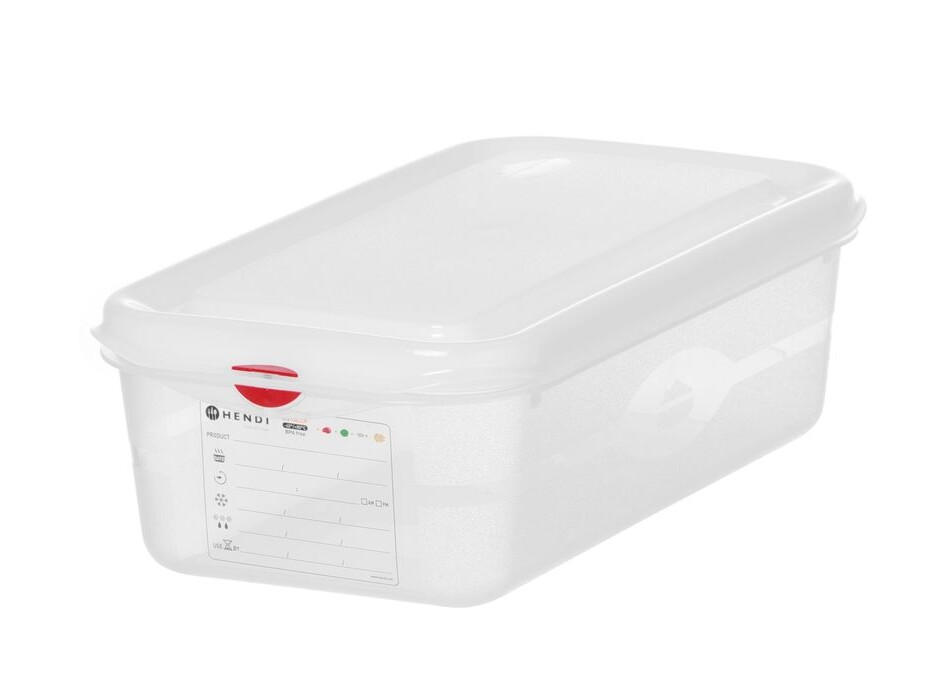 Bac 1/3, polypropylène, , 1/3, , Transparent - professionnel professionnel de qualité