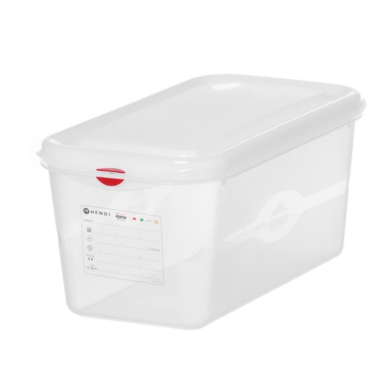 Bac 1/3,  polypropylène,  ,  1/3,  ,  Transparent - restauration professionnel de qualité