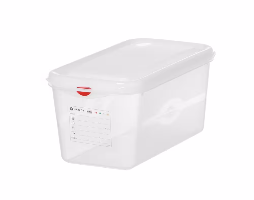 Bac 1/3, polypropylène, , 1/3, , Transparent - restauration professionnel de qualité