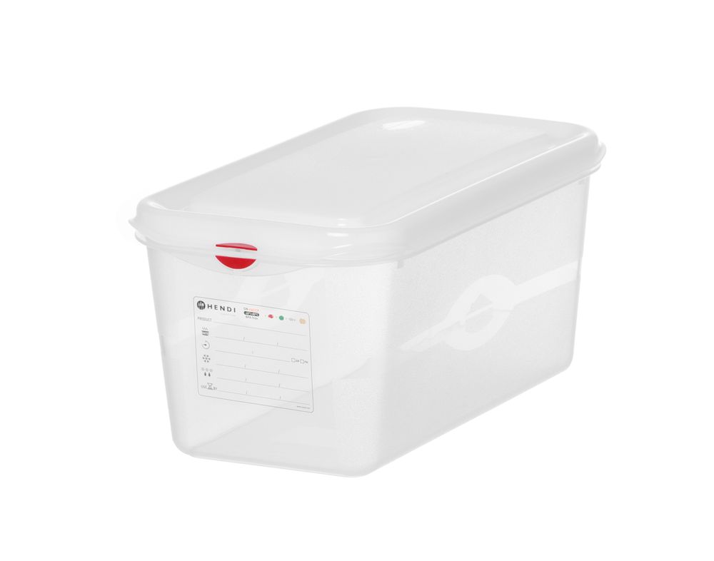 Bac 1/3, polypropylène, , 1/3, , Transparent - restauration professionnel de qualité