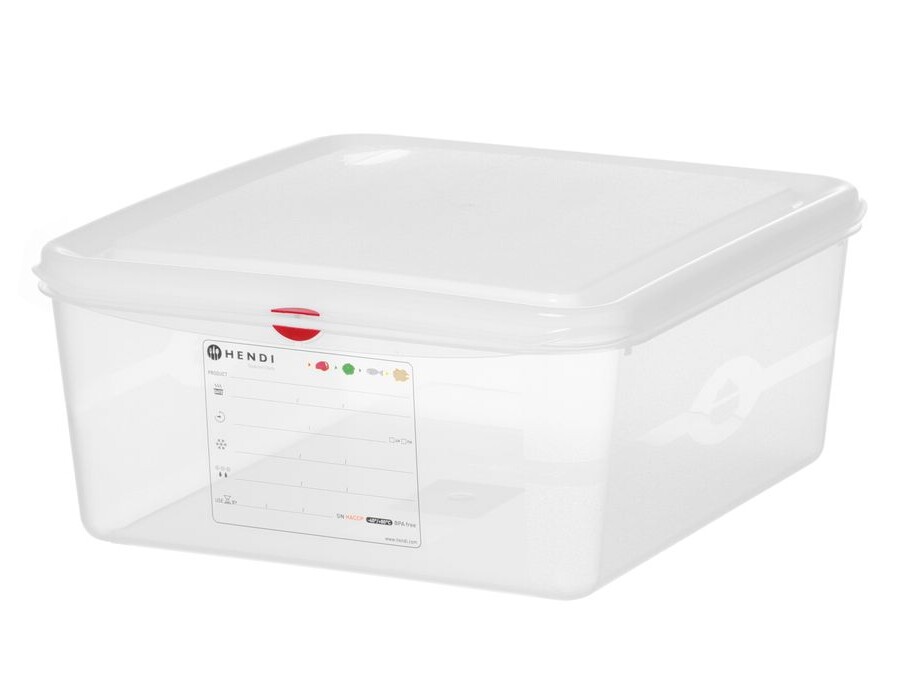 Bac 2/3, polypropylène, , 2/3, 13, Transparent - équipement professionnel de qualité