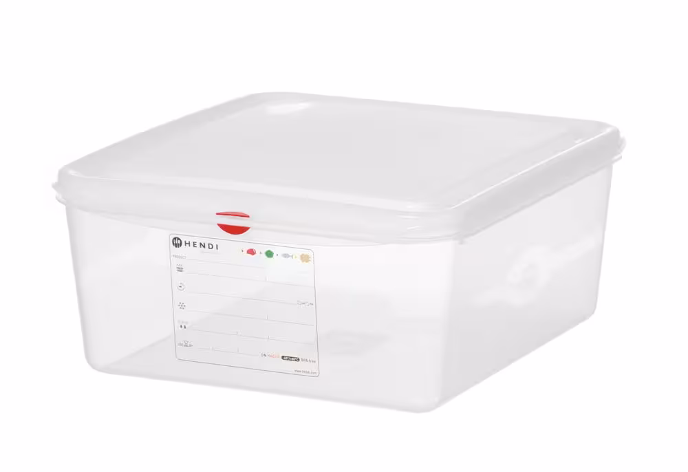 Bac 2/3, polypropylène, , 2/3, 13, Transparent - équipement professionnel de qualité