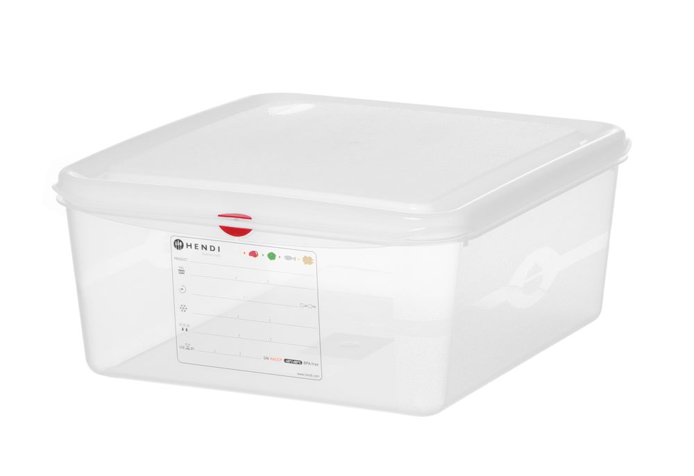 Bac 2/3, polypropylène, , 2/3, 13, Transparent - équipement professionnel de qualité