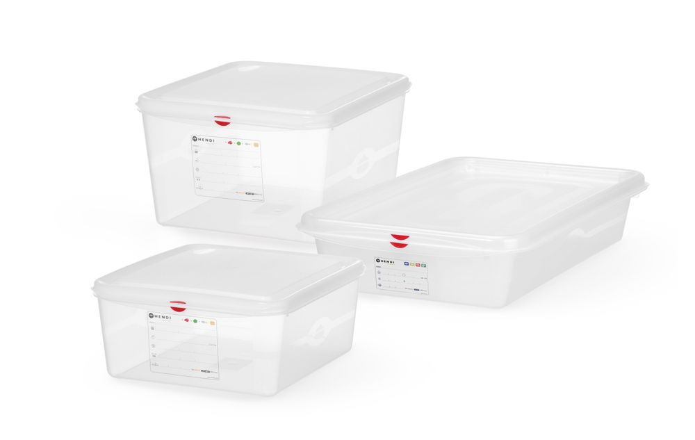 Bac 2/3, polypropylène, , 2/3, , Transparent - professionnel professionnel, vue détaillée