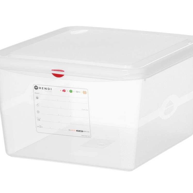 Bac 2/3,  polypropylène,  ,  2/3,  ,  Transparent - professionnel professionnel de qualité