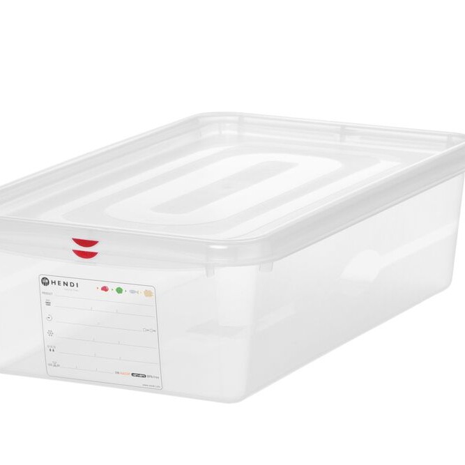 Bac gastronorme 1/1,  polypropylène,  ,  1/1,  ,  Transp... - équipement professionnel de qualité