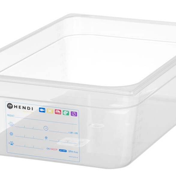 Bac Gastronorme 1/1,  ,  1/1,  ,  Transparent - restauration professionnel de qualité