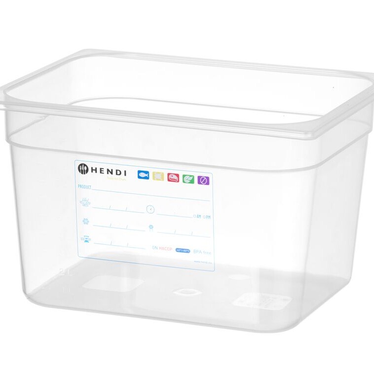 Bac Gastronorme 1/2,  ,  1/2,  12,  Transparent - professionnel professionnel de qualité