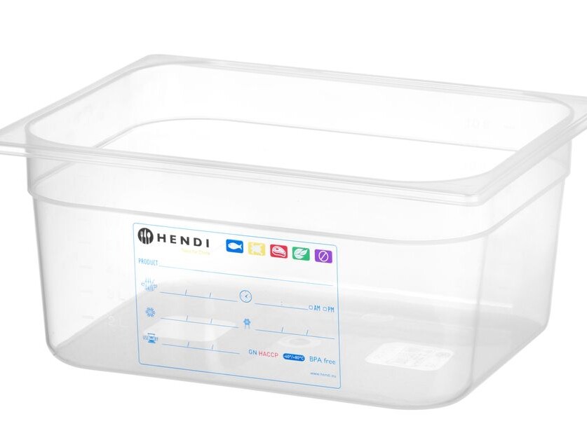 Bac Gastronorme 1/2, , 1/2, 9, Transparent - cuisine professionnel de qualité