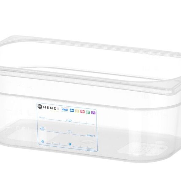 Bac Gastronorme 1/4,  ,  1/4,  2,  Transparent - cuisine professionnel de qualité