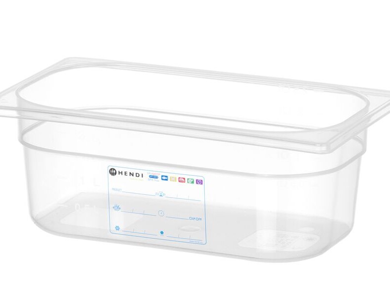 Bac Gastronorme 1/4, , 1/4, 2, Transparent - cuisine professionnel de qualité