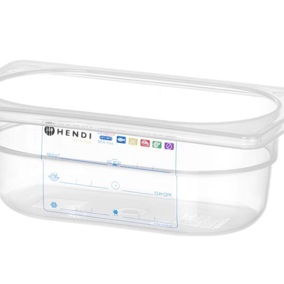 Bac Gastronorme 1/9,  ,  1/9,  0,  Transparent - restauration professionnel de qualité