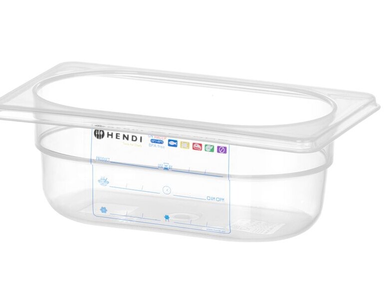 Bac Gastronorme 1/9, , 1/9, 0, Transparent - restauration professionnel de qualité