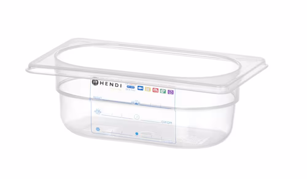 Bac Gastronorme 1/9, , 1/9, 0, Transparent - restauration professionnel de qualité