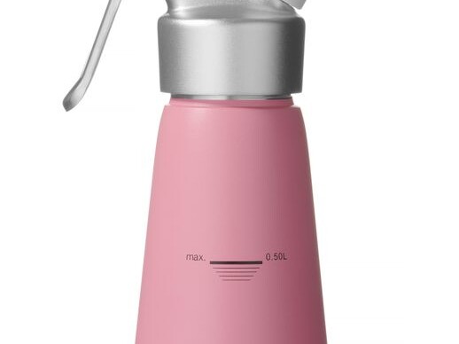 Siphon à chantilly , , 0, Rose pastel, ⌀80x(H)260mm - équipement professionnel de qualité