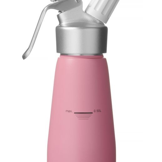 Siphon à chantilly ,  ,  0,  Rose pastel,  ⌀80x(H)260mm - équipement professionnel de qualité